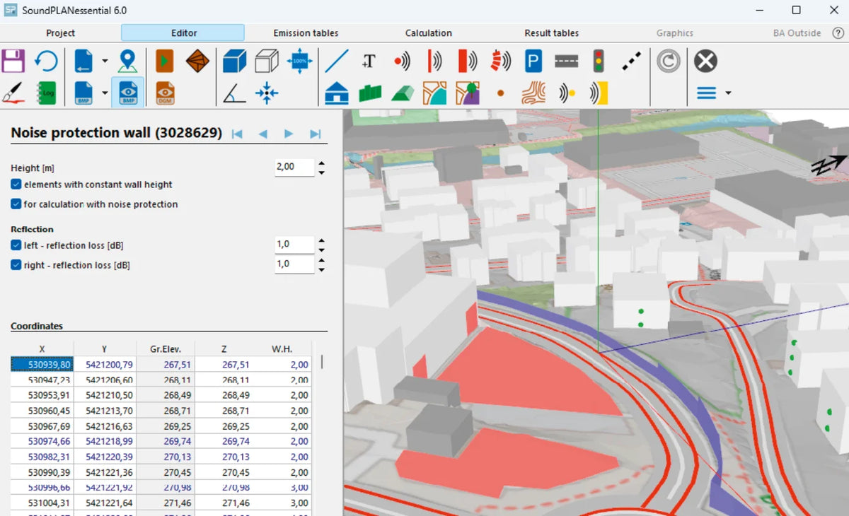 Sound Engineering Routing Plan SoundPLANessential | Entry-Level Noise Modelling Software – SoundPLAN UK